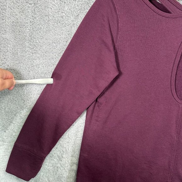 Old Navy Relaxed French-Terry Keyhole-Back Sweatshirt for Women Plus Size - Picture 6 of 11